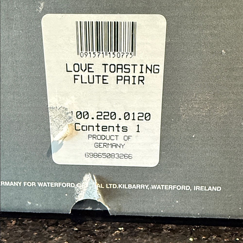 Waterford Crystal Millennium Collection Champagne Flutes - Picture 10 of 11